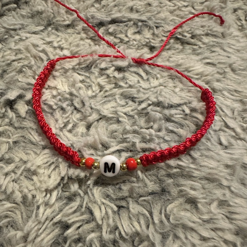 Initial bracelet